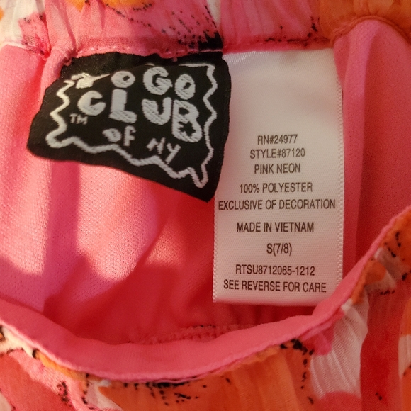 Girls summer top size 7/8 - Picture 3 of 4